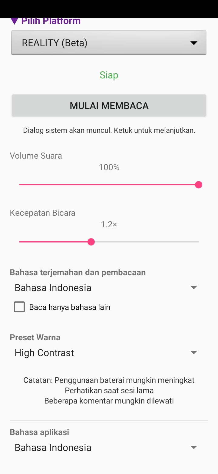 Guide — Terjemahkan komentar dari 16 bahasa yang didukung ke bahasamu dan dengarkan. Kamu juga bisa mengatur agar hanya membaca komentar dalam bahasa lain, melewati bahasamu.